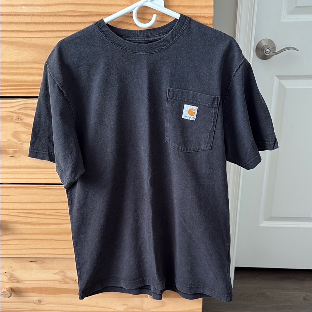 Carhartt Black Pocket Tshirt Medium